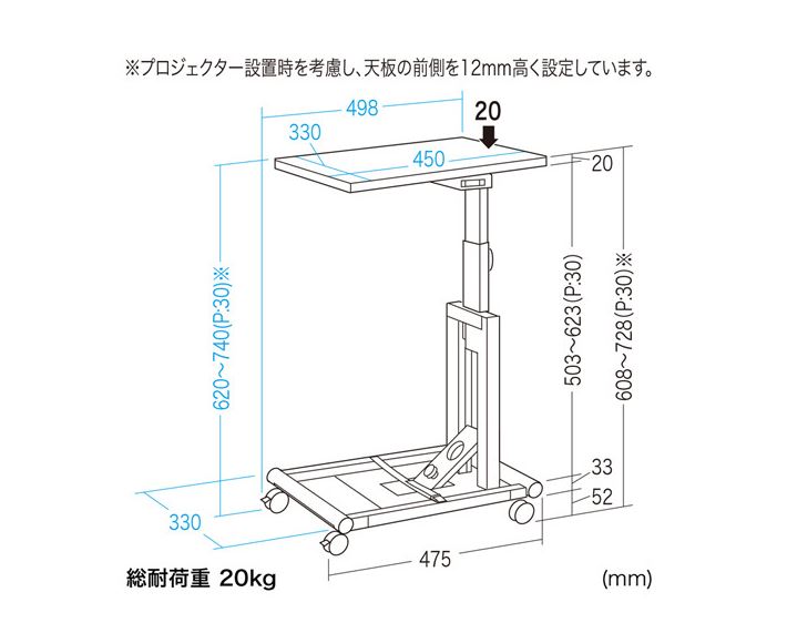 プロジェクター台