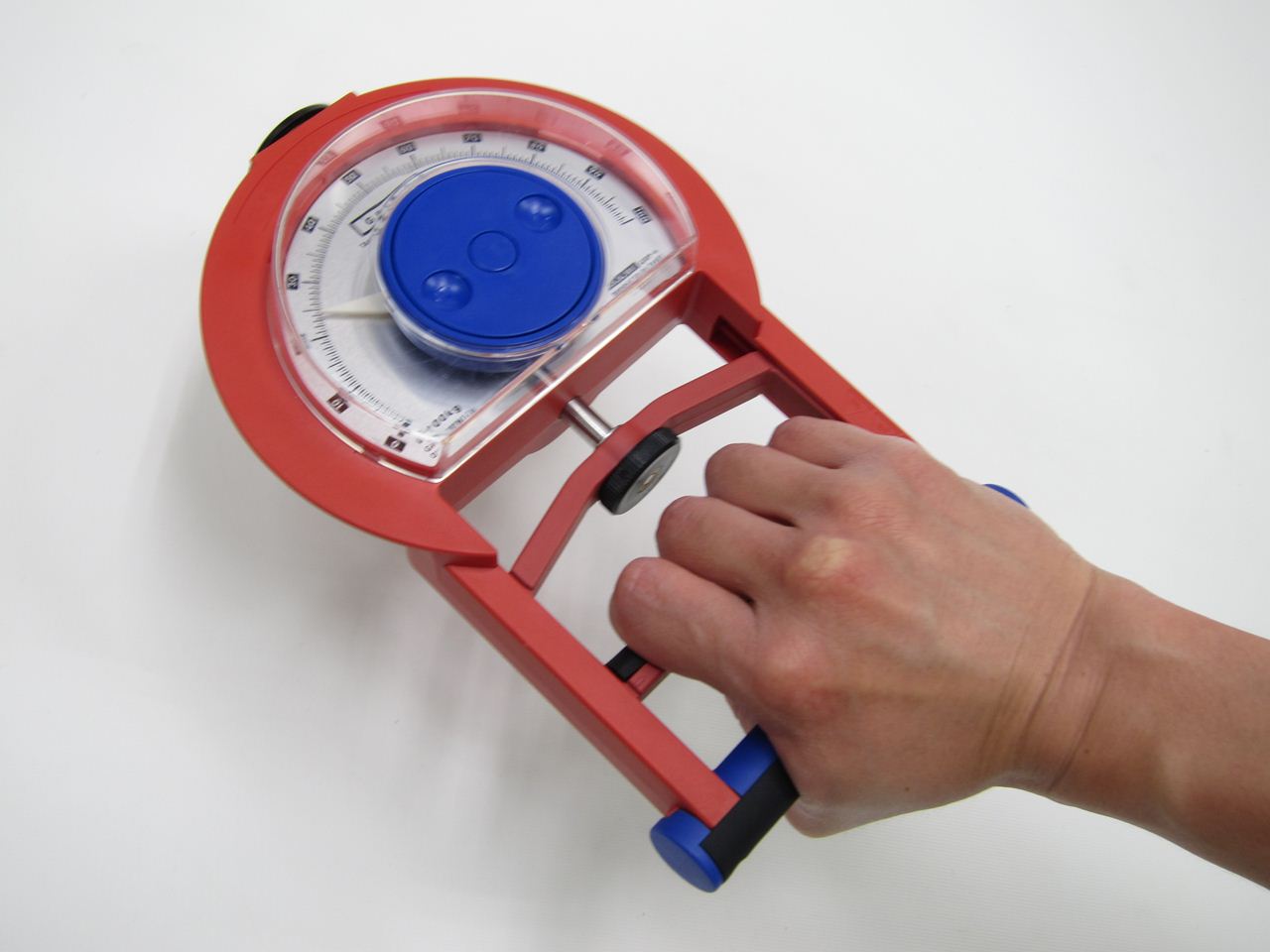 車イス・健康器具 体力測定 握力計 (620g 測定範囲：0~100㎏<br