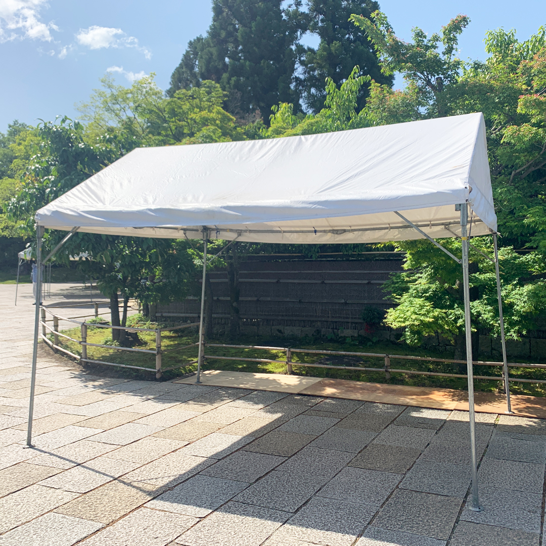 会場設営・備品 パイプテント パイプテント 1.5K×2K (W3600